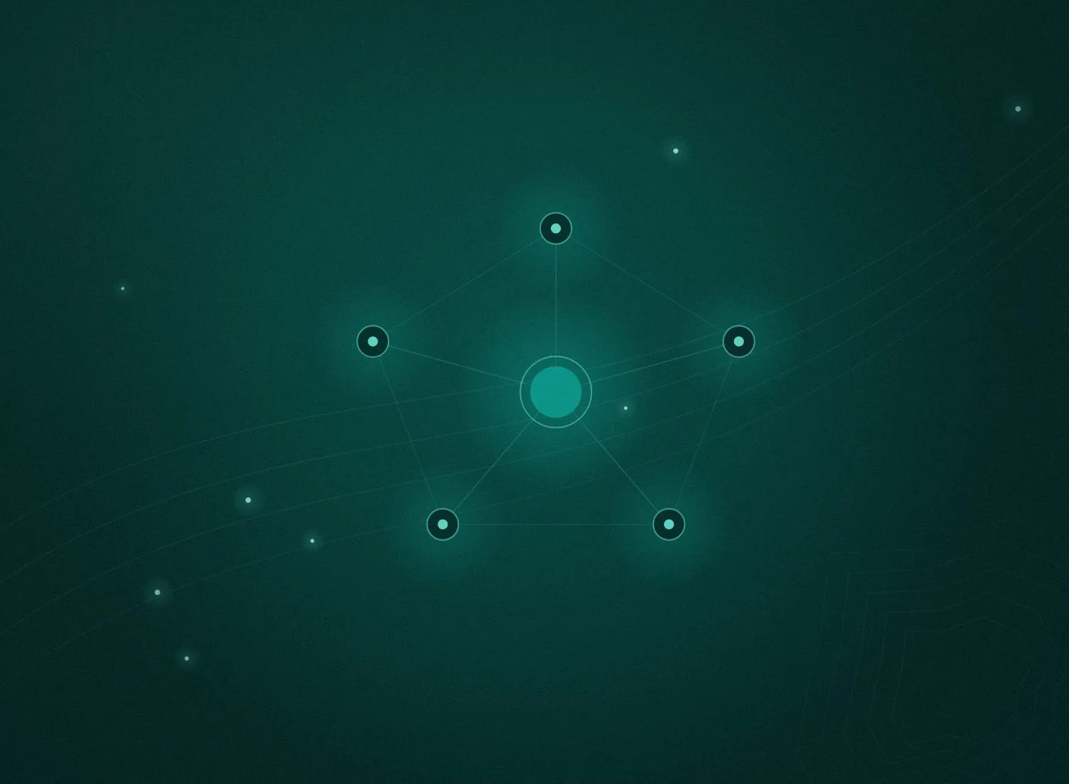 Illustration of connected digital services working from one coordinated plan